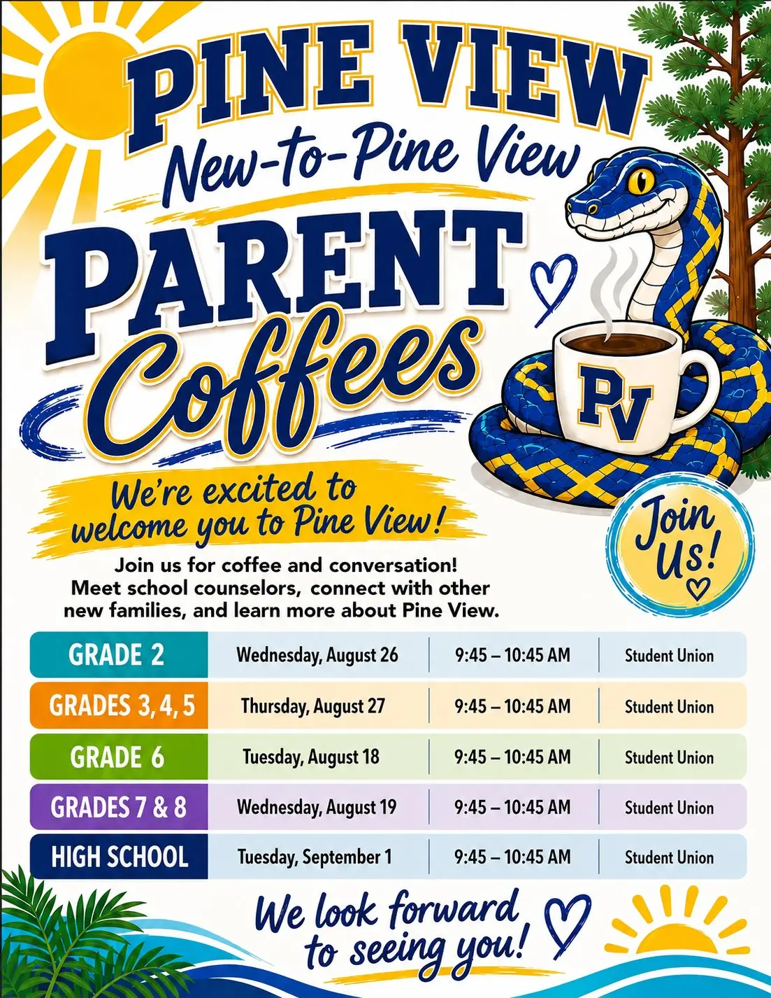 New to Pine View Coffee Meetups